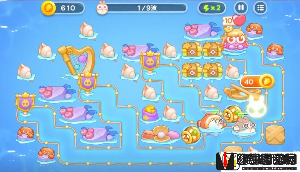 保卫萝卜4海的闺女第68关怎么通关