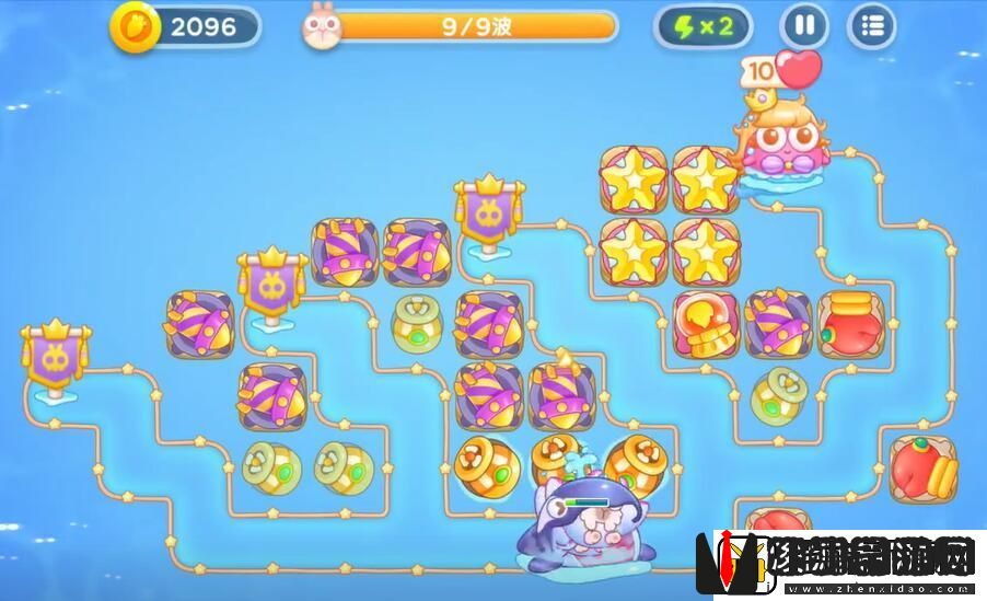 保卫萝卜4海的闺女第68关怎么通关