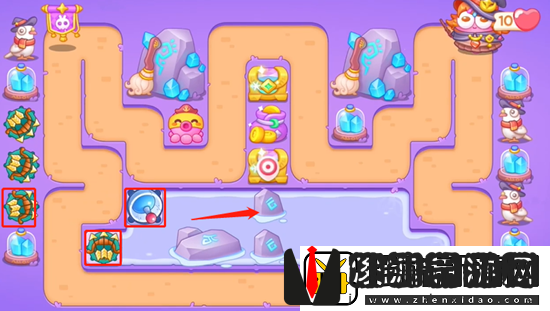 保卫萝卜4阿波与魔法宝藏第14关怎么过