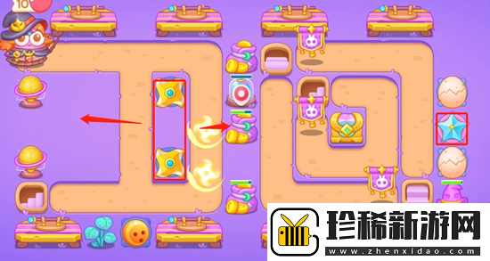 保卫萝卜4阿波与魔法宝藏第三关怎么过