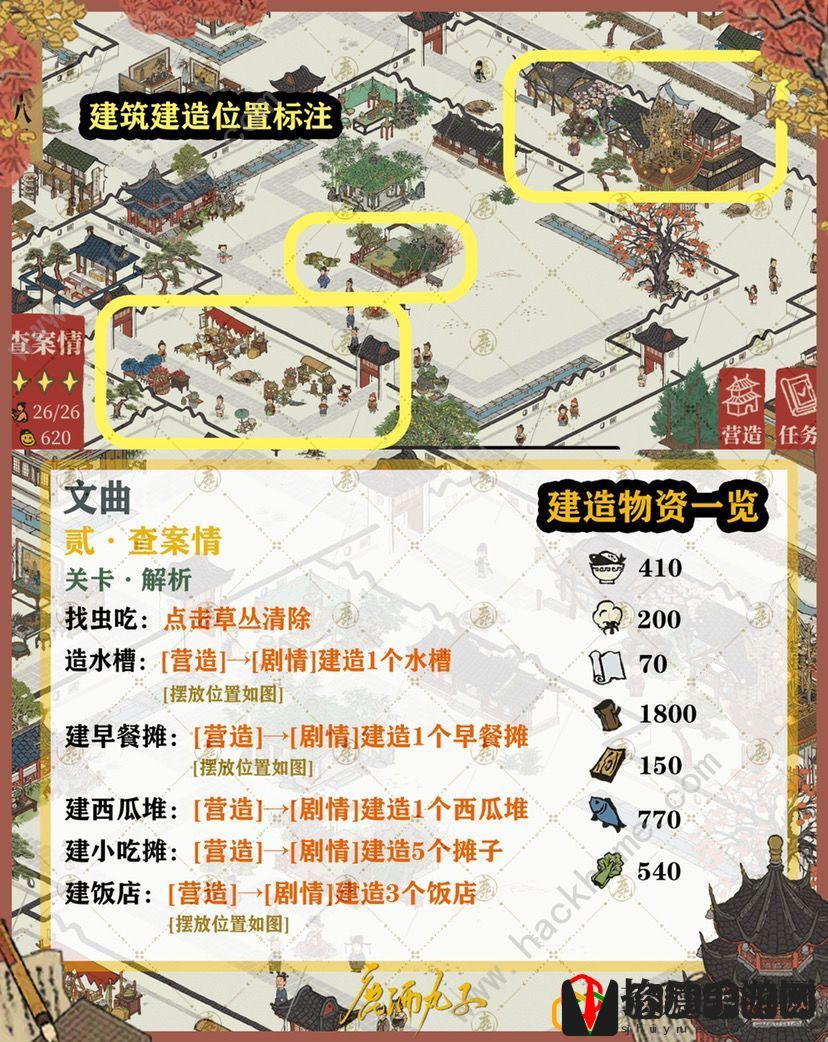 江南百景图文曲星宿限时关卡攻略 10月文曲星宿限时通关所需物资一览