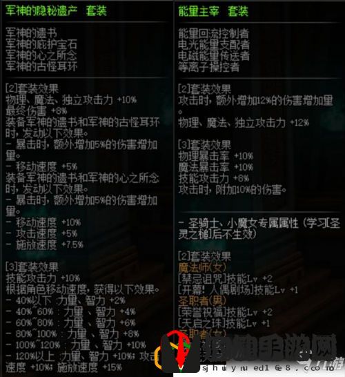 100版本军神套和工作服对比评测(DNF军神套和工作服穿哪套好)